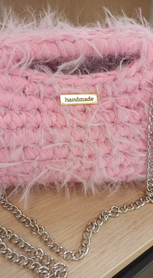 Clutch Bag Uncinetto Rosa