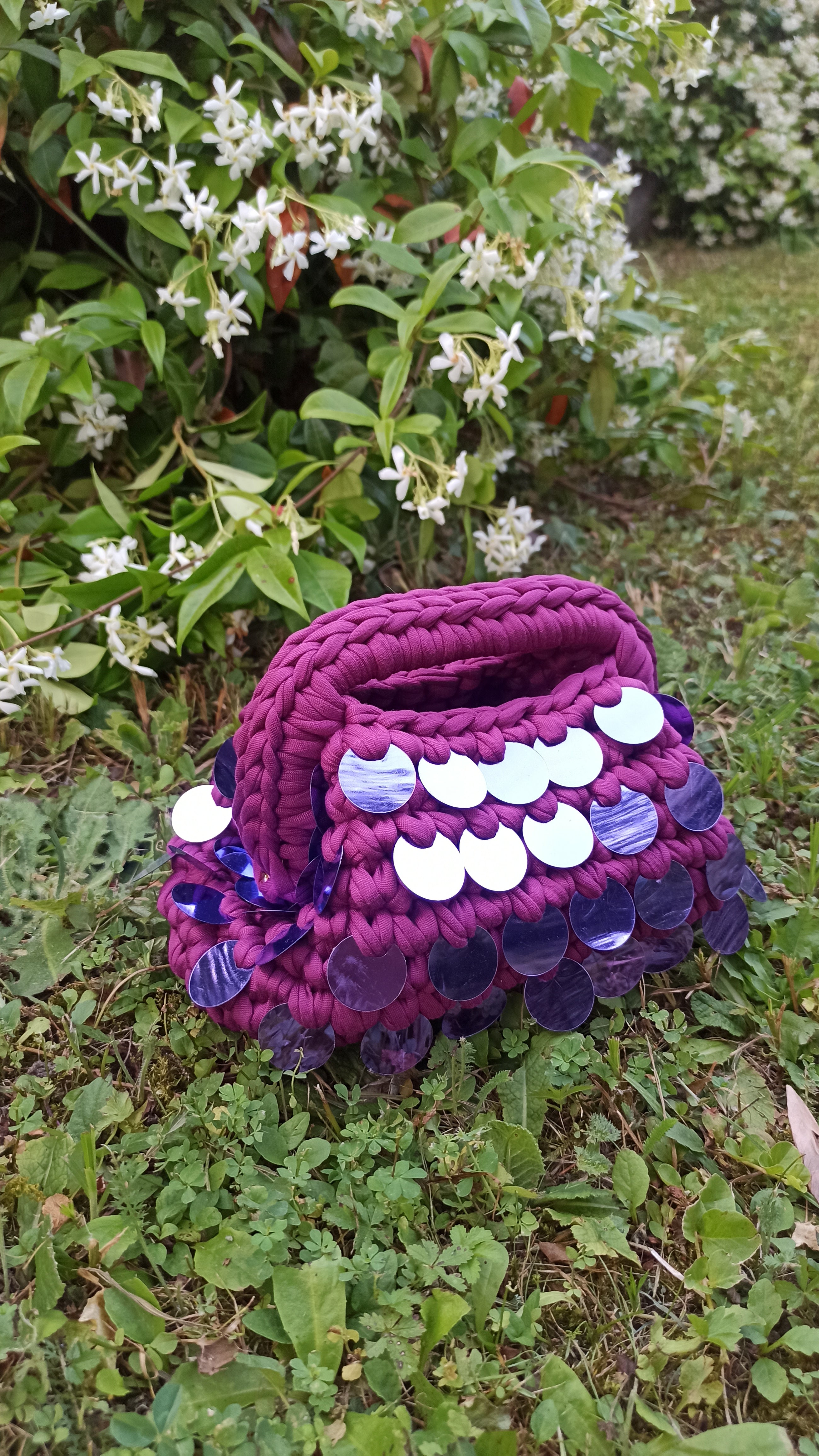 Clutch bag Paillettes 💜