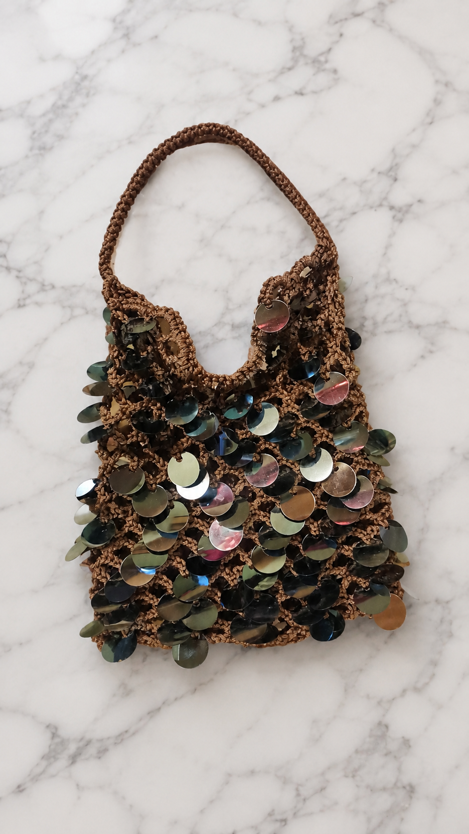 Piper Bag Traforata con Paillettes ✨