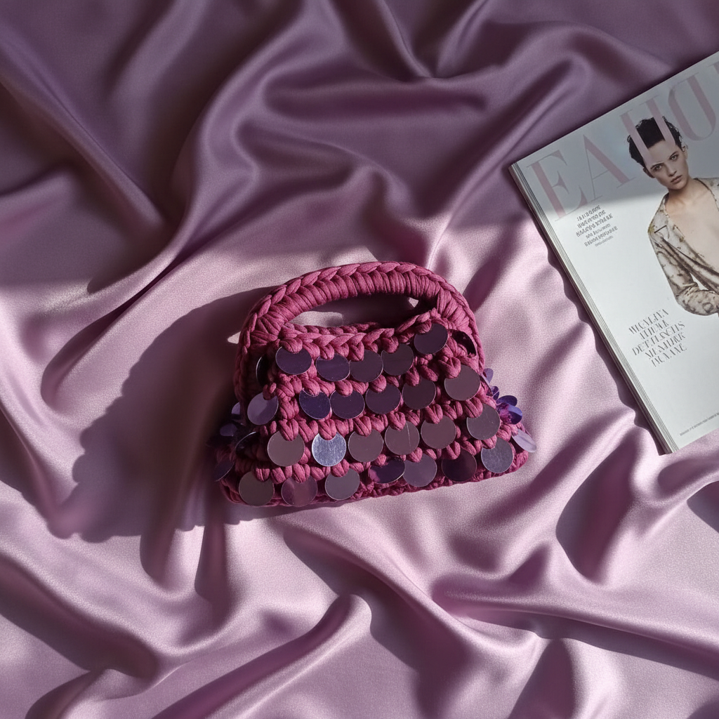 Clutch bag Paillettes 💜